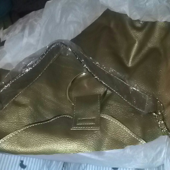 NWT Shimmering Gold purse 2 LEFT - Picture 4 of 4