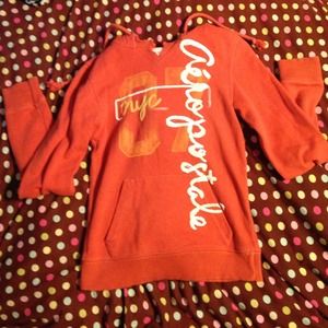 Aeropostale Orange Hoodie