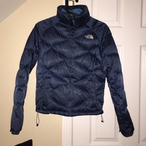 Navy Blue Northface Coat.