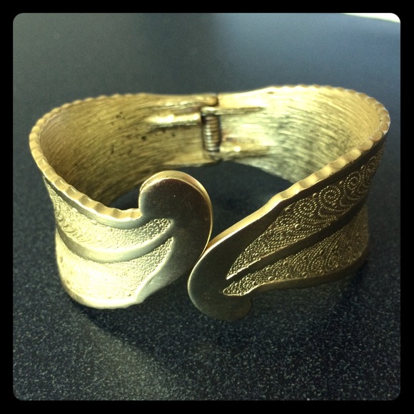 Gold cuff