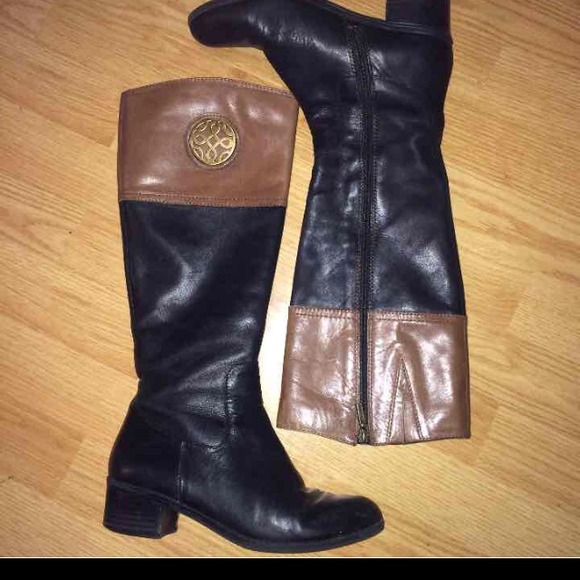 Black and Brown Fashion Boots