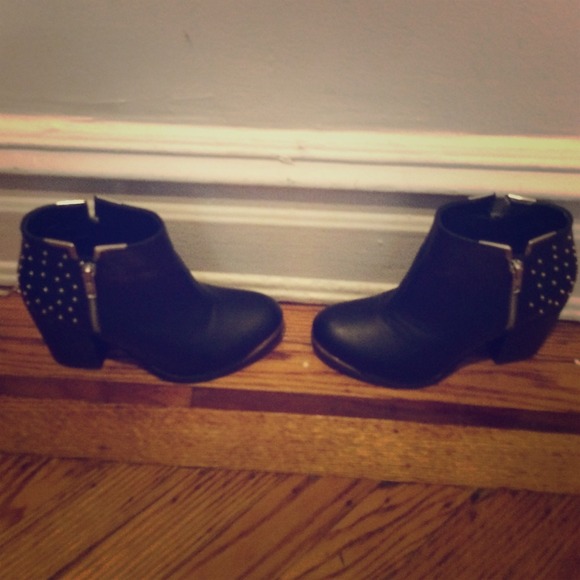 Studded booties