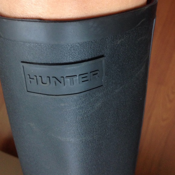 ❌❌❌ Hunter Sz7 Belsize Mercer Black Rain Boots❌❌❌ - Picture 2 of 4
