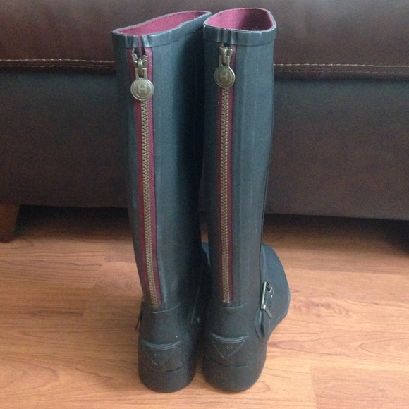 ❌❌❌ Hunter Sz7 Belsize Mercer Black Rain Boots❌❌❌ - Picture 4 of 4