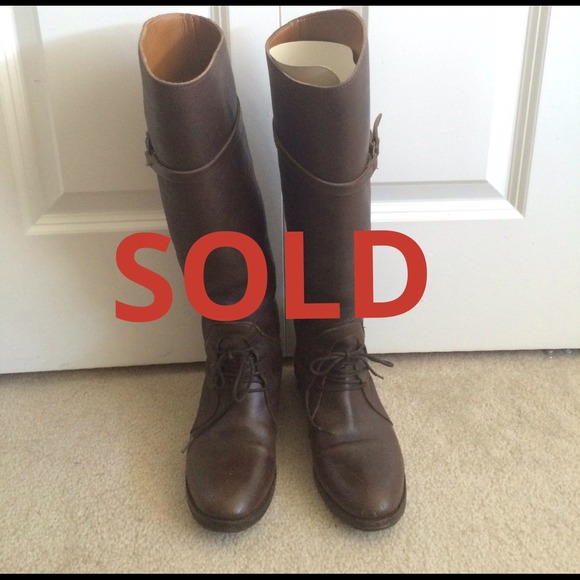 Joie riding brown boots