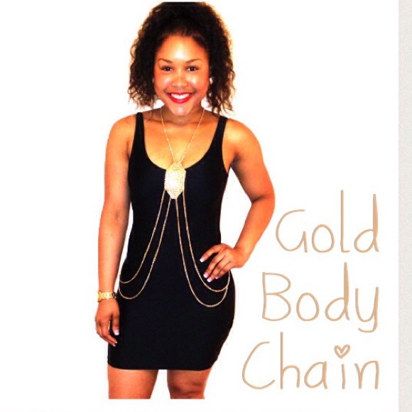 Eye catcher body chain