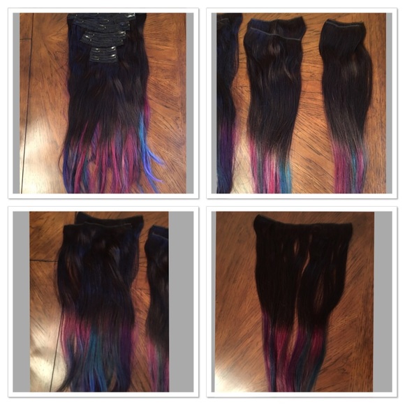 Ombré hair extension 7-psc new never used 100%