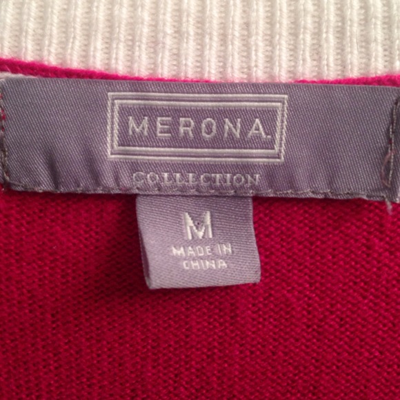 Bundled! Pink and creme colored cardigan - Picture 2 of 4