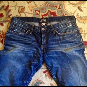 { Lucky } Brand Straight Leg Blue Jeans