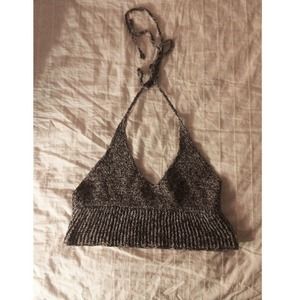 Black and white halter top & brandy melville dress