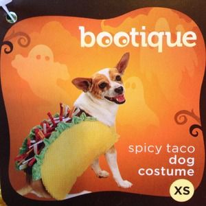 Taco dog costume
