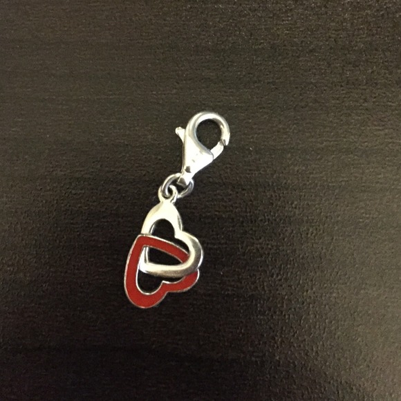 Blue Nile Double heart charm