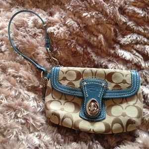 Coach wristlet