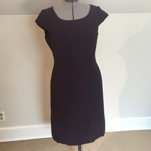 On hold. Tahari ASL plum shift dress