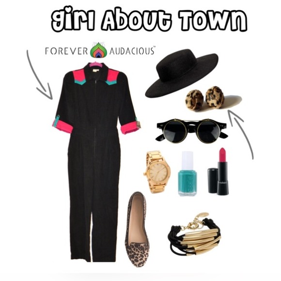 SOLD🎉COLOR BLOCK Corduroy Playsuit -Jumper - Picture 4 of 4