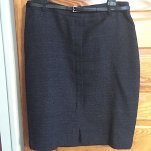Classiques Entier charcoal gray pencil skirt