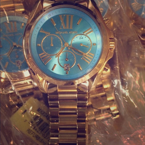 Watch blue face