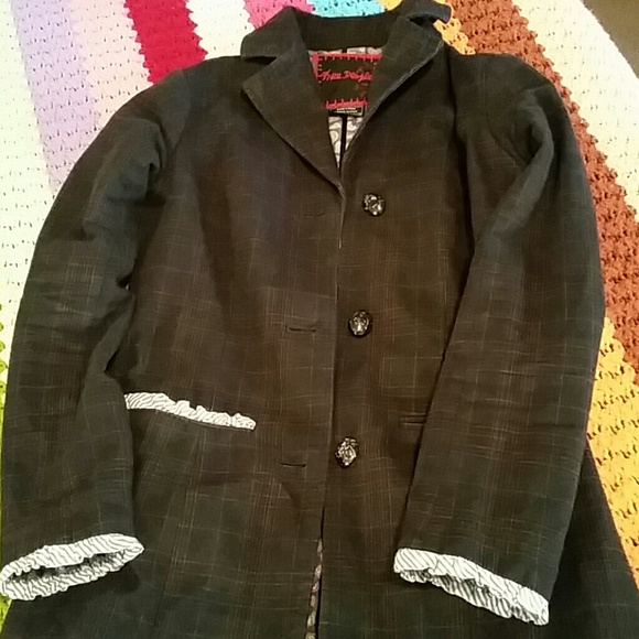 Free people fitted peacoat w/perfect detailing - Picture 4 of 4