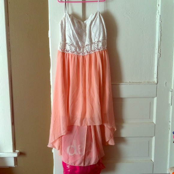 High low summer dress.