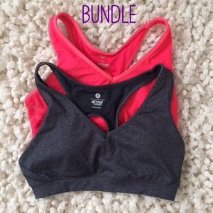 📦bundle two medium sports bras! Like New!