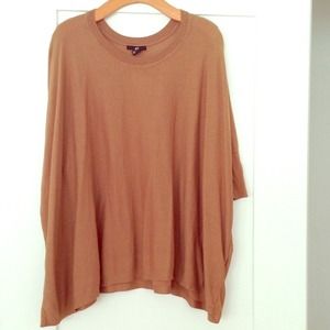 Camel colored 3/4 sleeve top