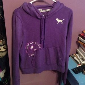 Vs pink purple hoodie
