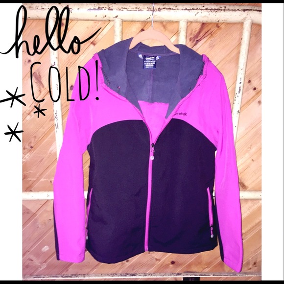 Reebok Pink & Black Fleece