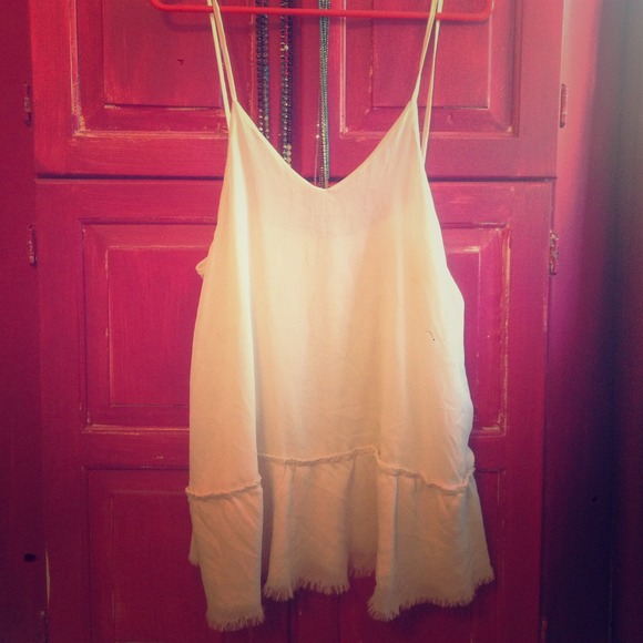 Brandy Melville cream Grace Dress
