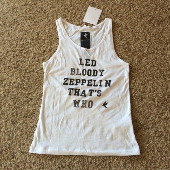 One Teaspoon "Led Bloody Zeppelin That's Who" Tank - Picture 4 of 4