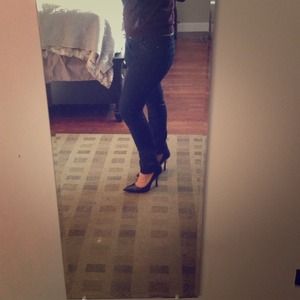 Loft Dark Wash Jeans - never worn