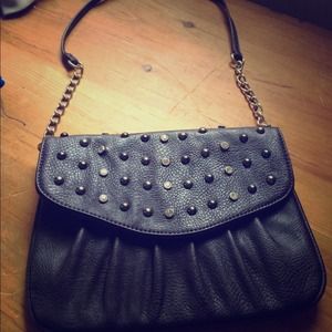 Grace Adele clutch deep purple