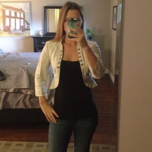 Linen Jacket from White House Black Market