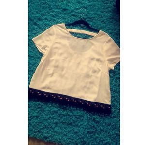 Top with super cute detailing!