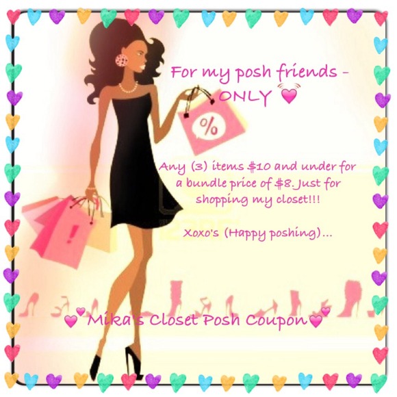 💗Invite ONLY Posh Coupon💗 - Picture 1 of 1