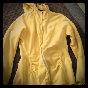 yellow lightweight jacket
