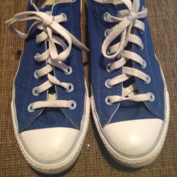 Blue Converse