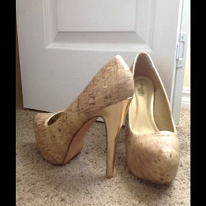 Gold heels!