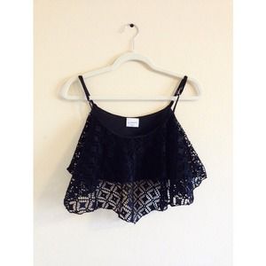 🍉LA Hearts Cropped Top