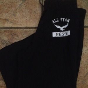 Crowd/Capri black casual pants