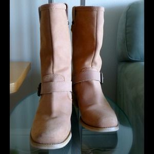 Jessica Simpson Tan Suede Boots