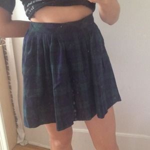 ♠️ Plaid skirt
