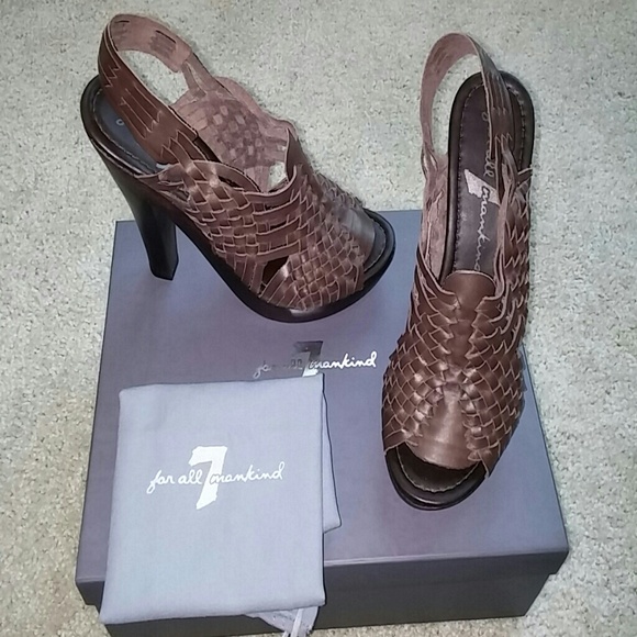 7 for all Mankind Shoes - 🎅🎄SOLD 🎄🎅 7 for all mankind heels