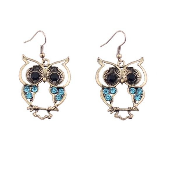 Owl Earrings - Picture 3 of 3