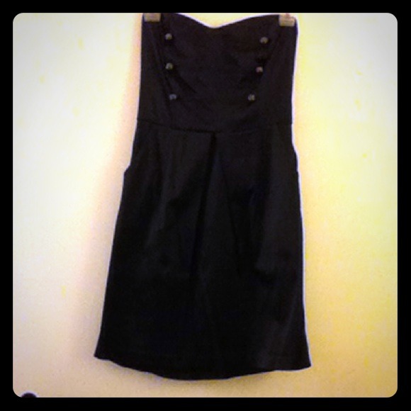 Charlotte Russe black party dress, medium