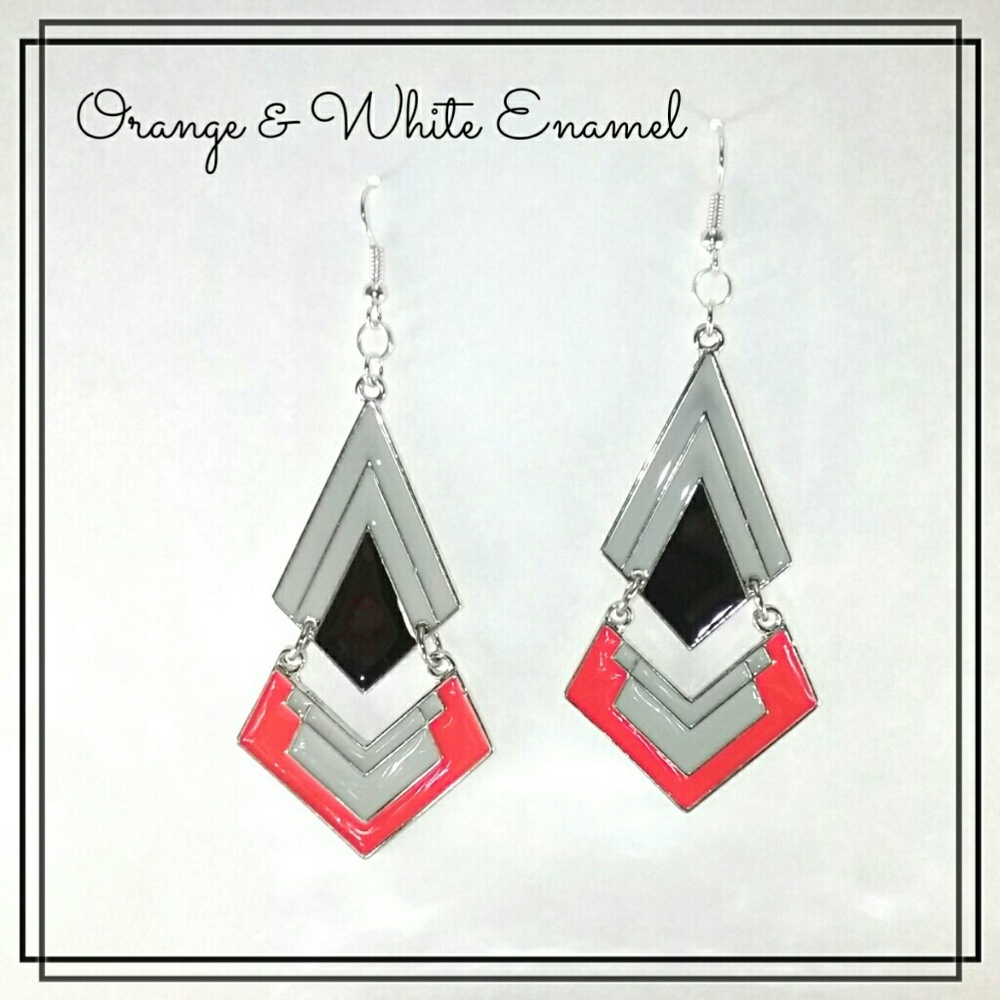 Geometric Dangle Earrings