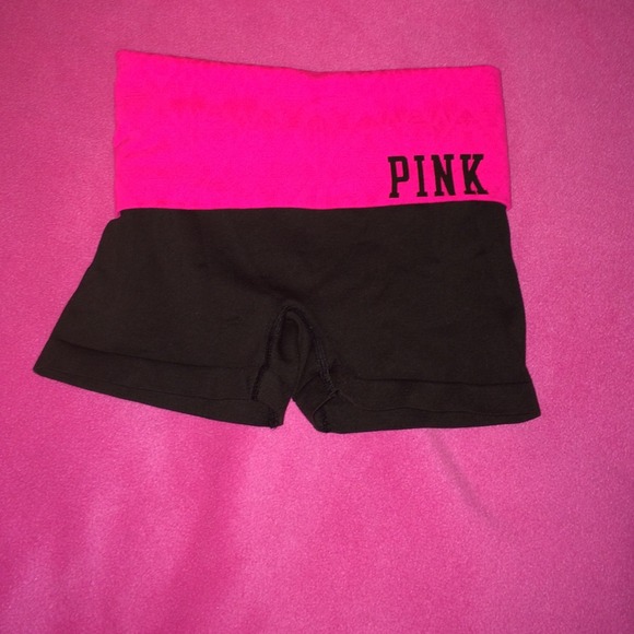 VS Pink yoga shorts