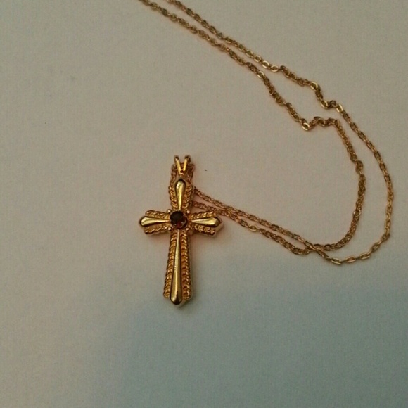 Gold plated cross