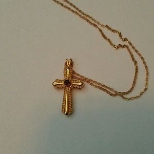 Gold plated cross