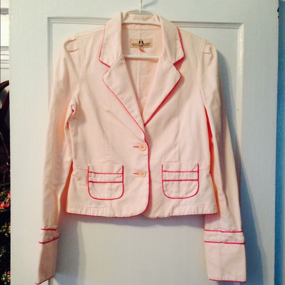 Juicy Couture pink blazer size M