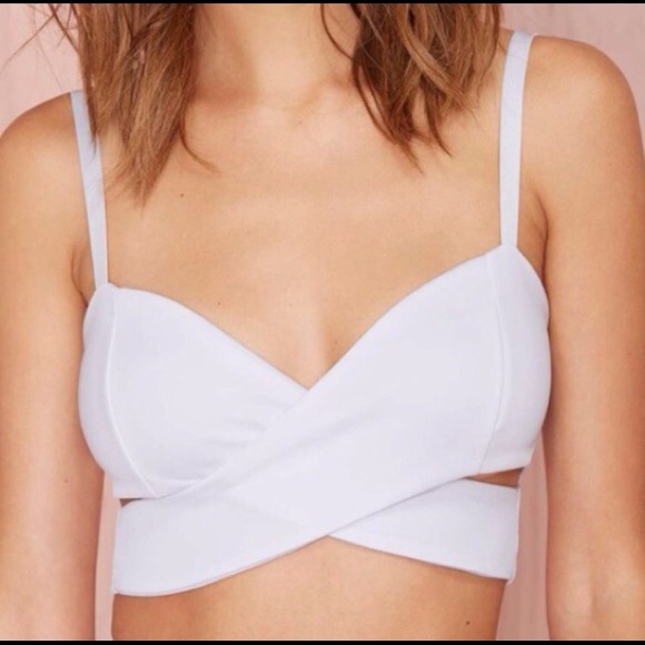 BUNDLE Nasty Gal UnderWrap Bustier/ Crop Top 😍💋